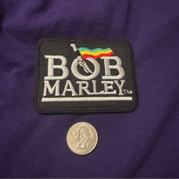 Bob Marley Iron On Patch - Picture 1 of 1